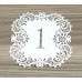 Table Card Wedding Supplies Laser Cut Card Number Card
